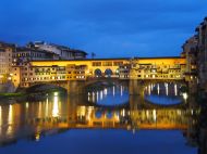Thomas Moser - Ponte Vecchio bei Nacht